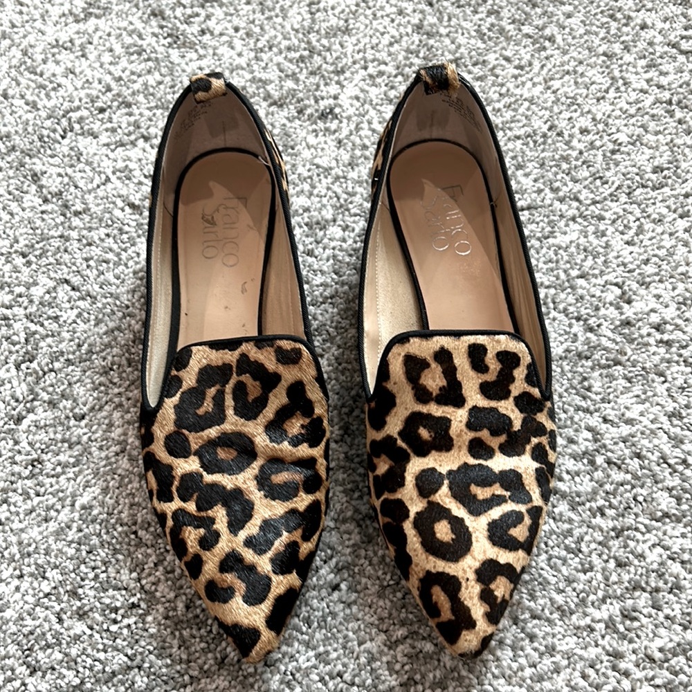 Franco Sarto pointed toe shoes.